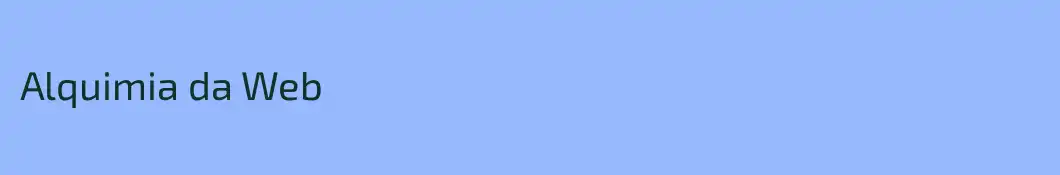 Alquimia da Web